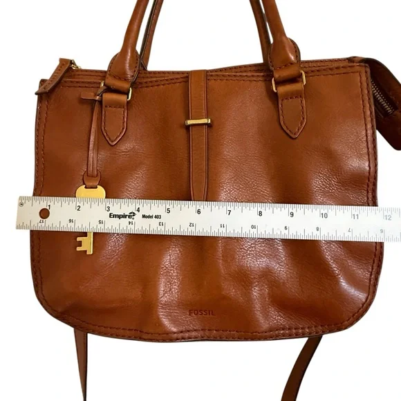 Fossil Ryder Medium Leather Satchel - Picture 11 of 14